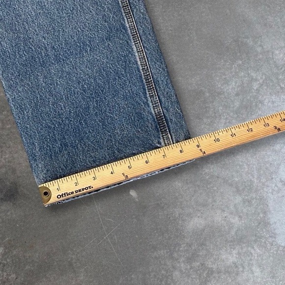 U.S. Polo Assn. Carpenter Jeans Men's 34x32 Distressed Denim Blue - Picture 6 of 6